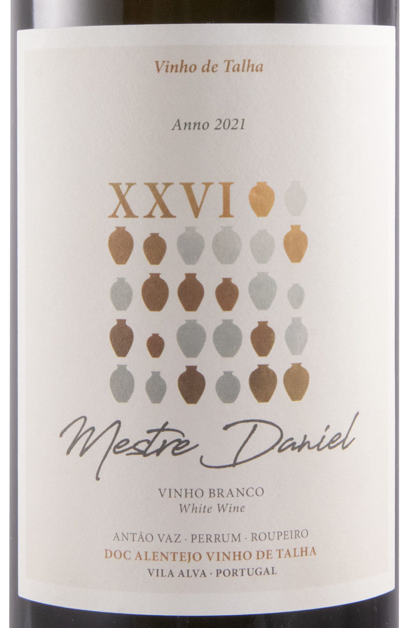 2021 Mestre Daniel XXVI Talhas branco