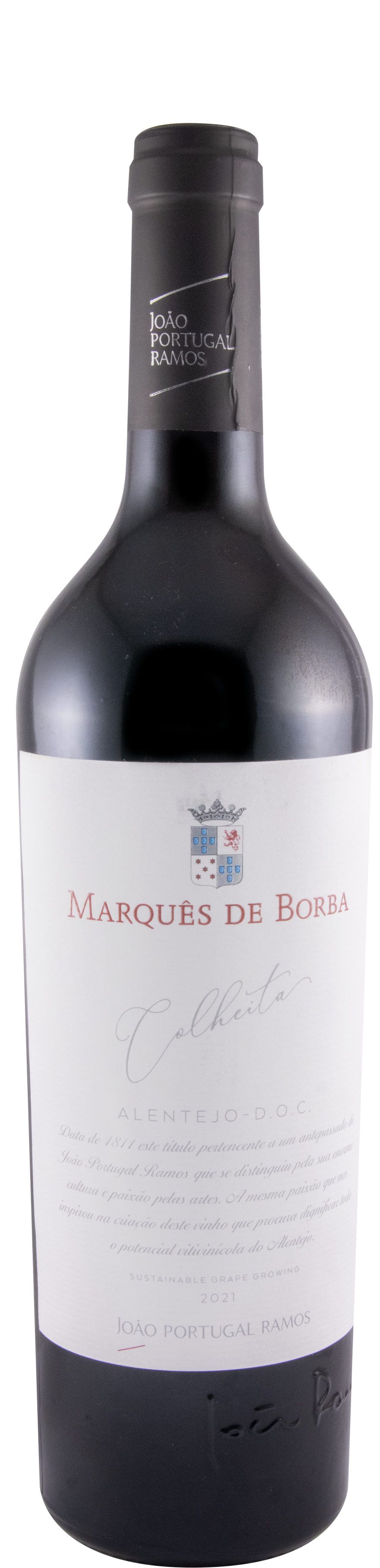 2021 João Portugal Ramos Marquês de Borba red (damaged label)