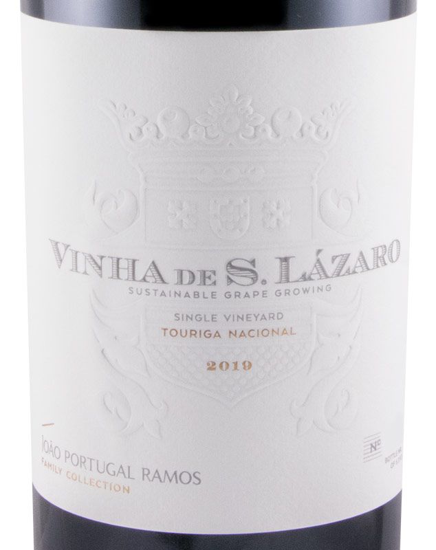 2019 João Portugal Ramos Vinha de S. Lázaro Touriga Nacional red