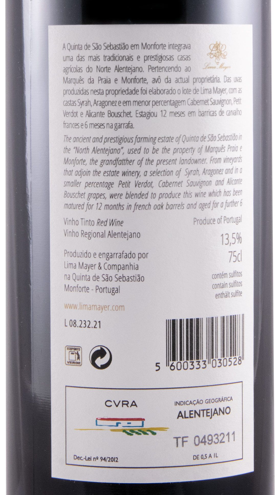 2017 Lima Mayer tinto