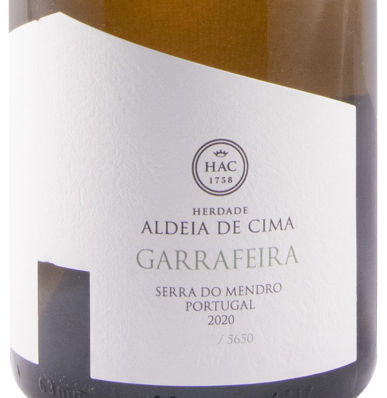 2020 Herdade Aldeia de Cima Garrafeira branco