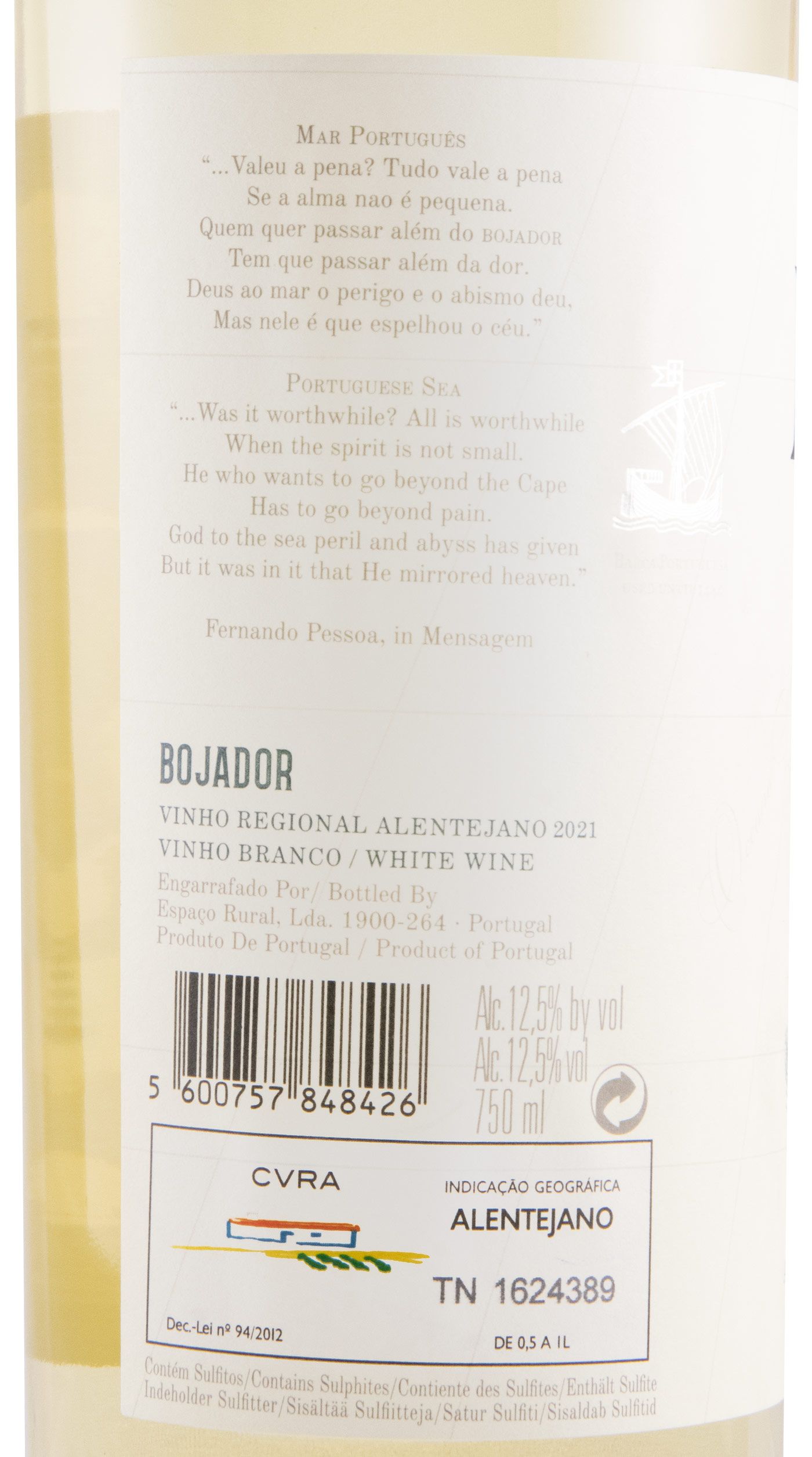 2021 Bojador white
