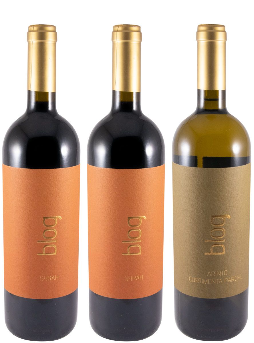 Conjunto Blog Special Edition Syrah & Arinto 3x75cl