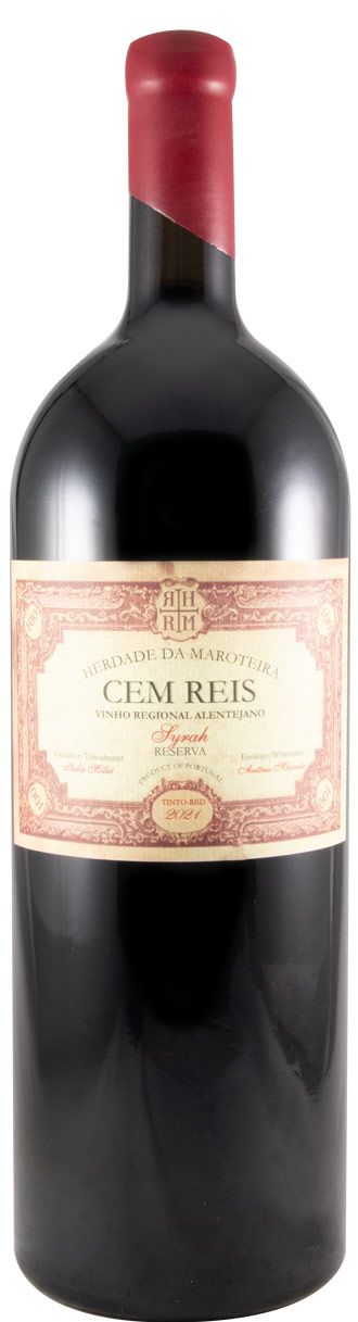2021 Herdade da Maroteira Cem Reis Syrah Reserva tinto 1,5L