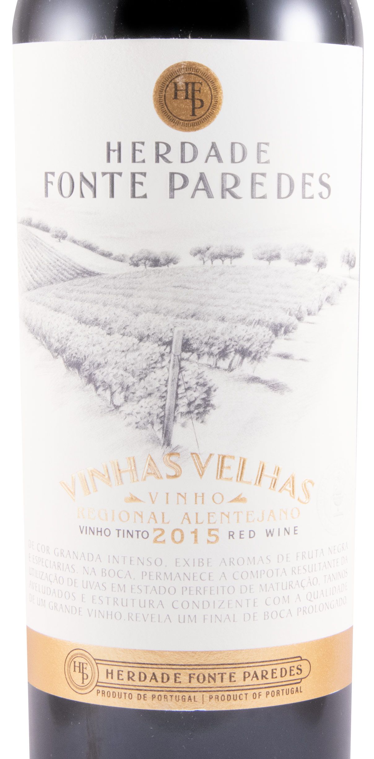 2015 Herdade Fonte Paredes Vinhas Velhas Grande Reserva red