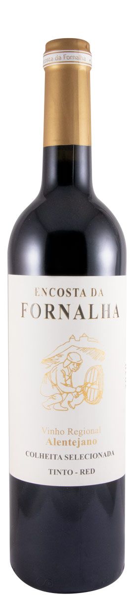 2020 Encosta da Fornalha Colheita Selecionada tinto (rótulo danificado)