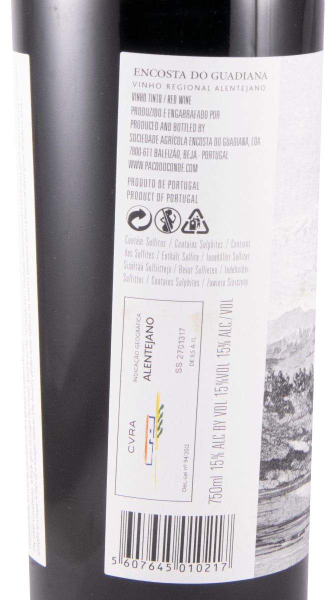 2018 Encosta do Guadiana Alicante Bouschet red