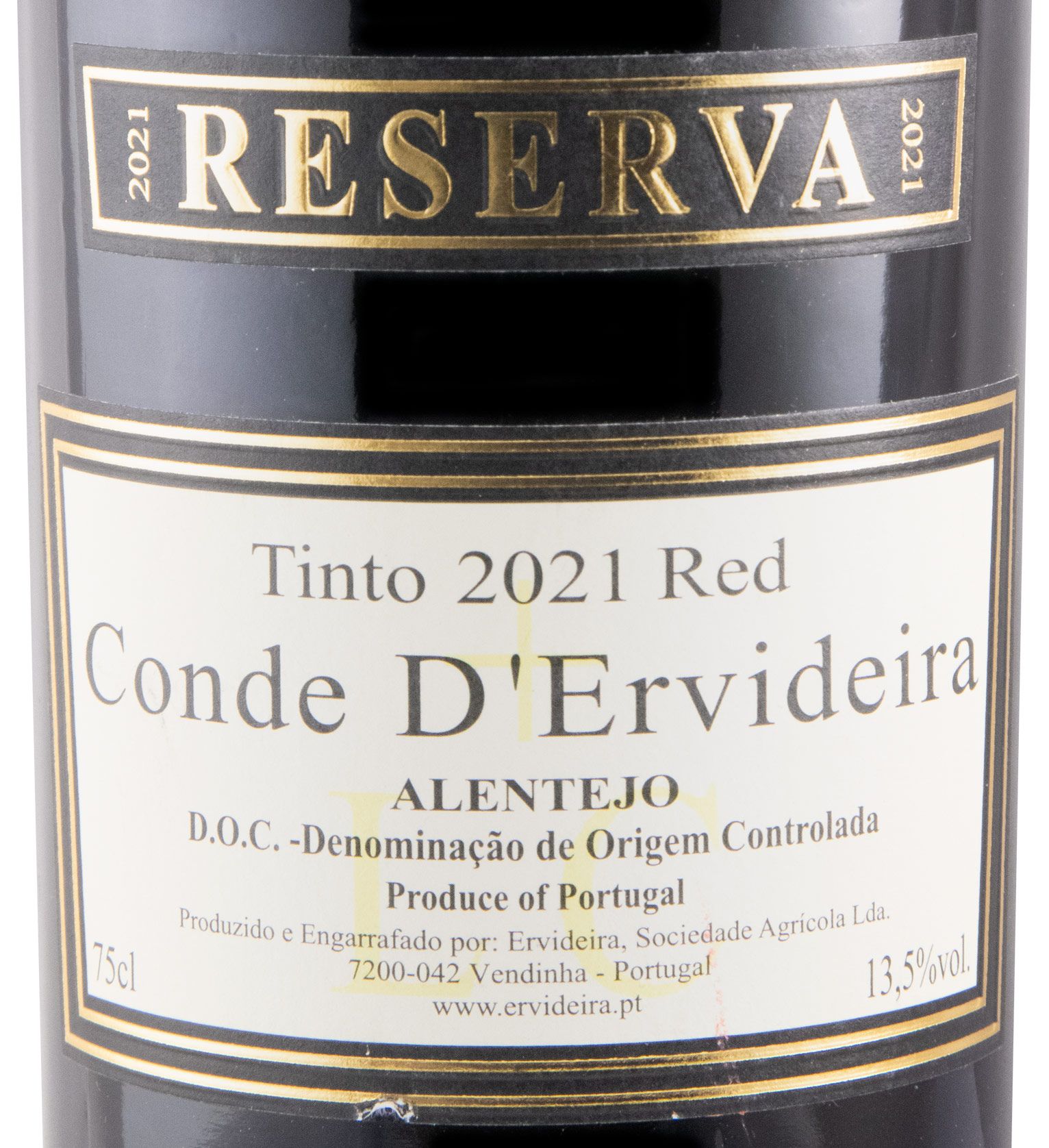 2021 Conde D'Ervideira Reserva tinto