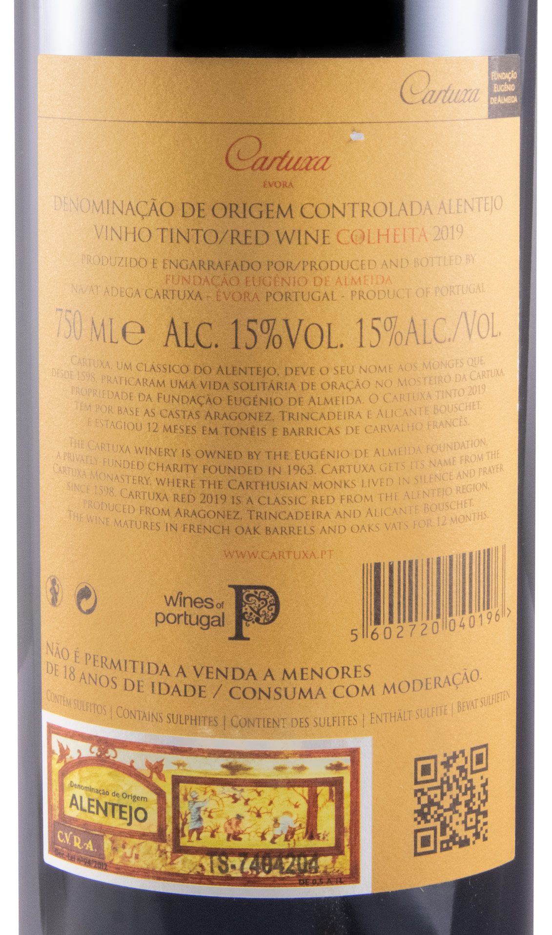2019 Cartuxa tinto