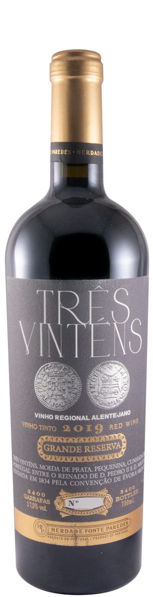 2019 Herdade Fonte Paredes Três Vinténs Grande Reserva tinto