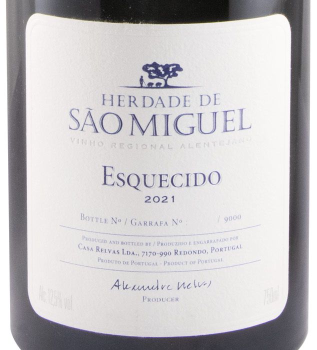 2021 Herdade de São Miguel Esquecido branco