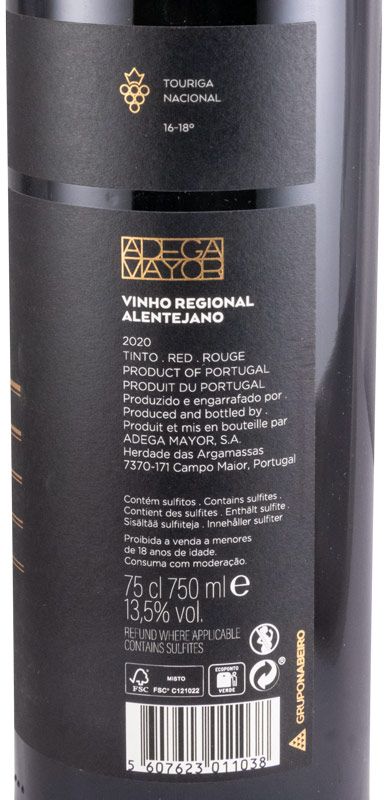2020 Adega Mayor Touriga Nacional tinto