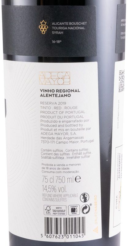 2019 Adega Mayor Reserva do Comendador tinto
