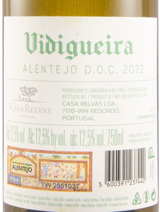 2022 Casa Relvas Vidigueira branco