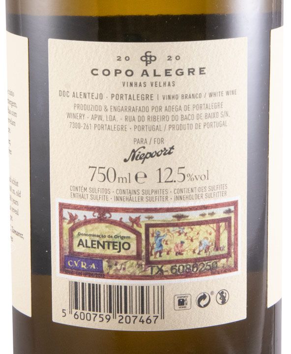 2020 Niepoort Copo Alegre Vinhas Velhas branco