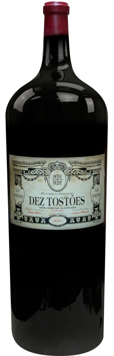 2021 Herdade da Maroteira Dez Tostões red 18L (damaged label)