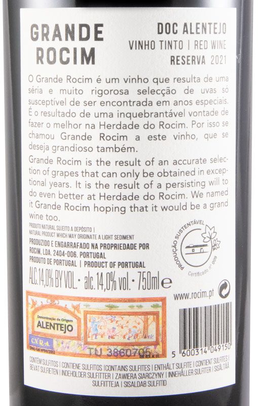 2021 Grande Rocim Reserva red