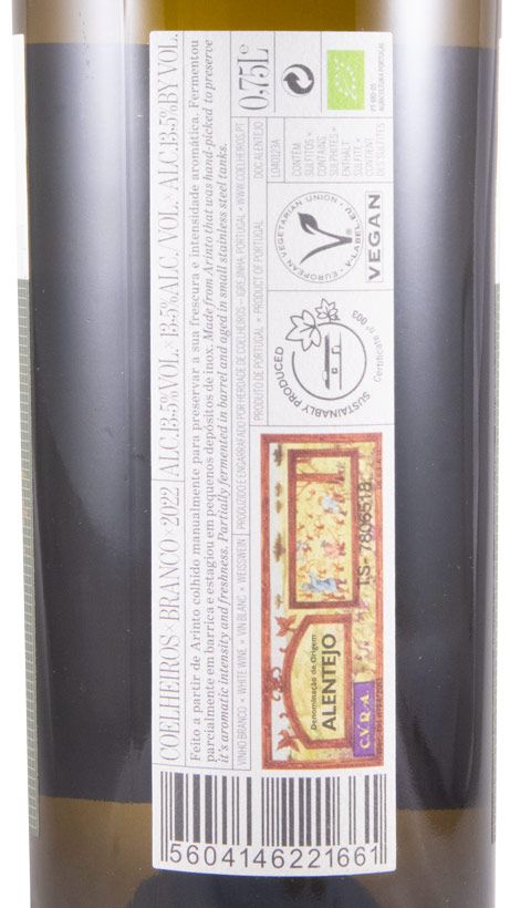 2022 Coelheiros organic white