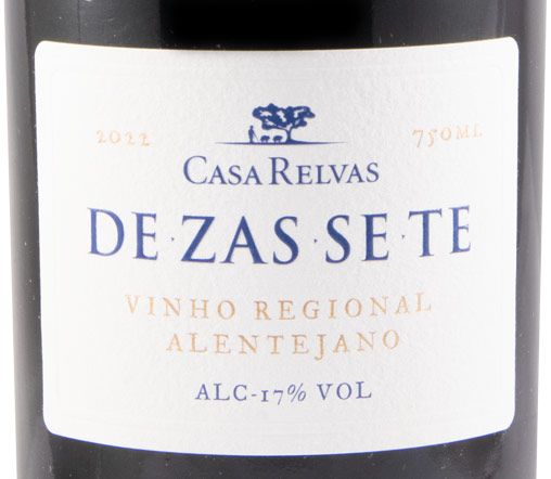 2022 Casa Relvas Dezassete tinto