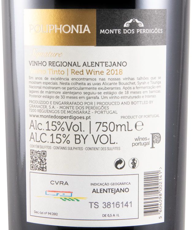 2018 Poliphonia Signature red
