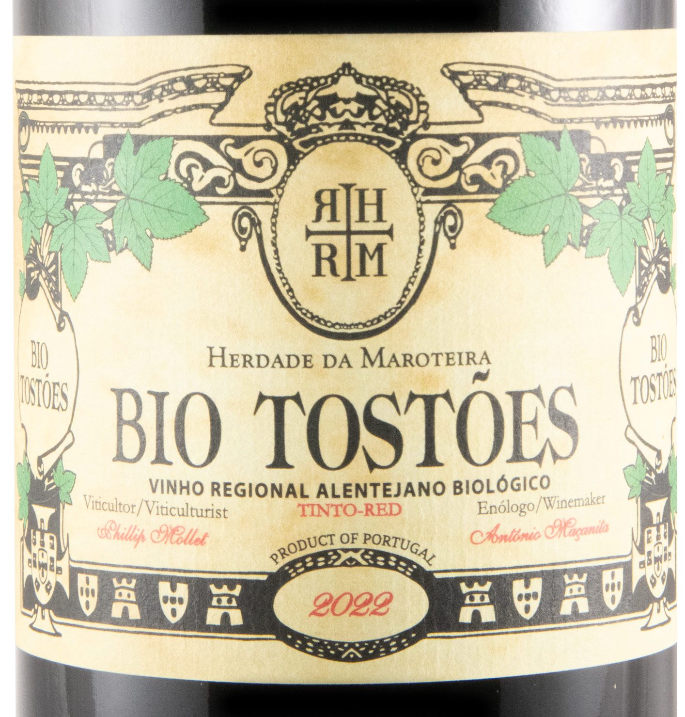 2022 Herdade da Maroteira Bio Tostões biológico tinto