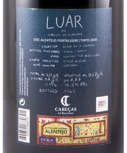 2020 Luar das Cabeças do Reguengo red
