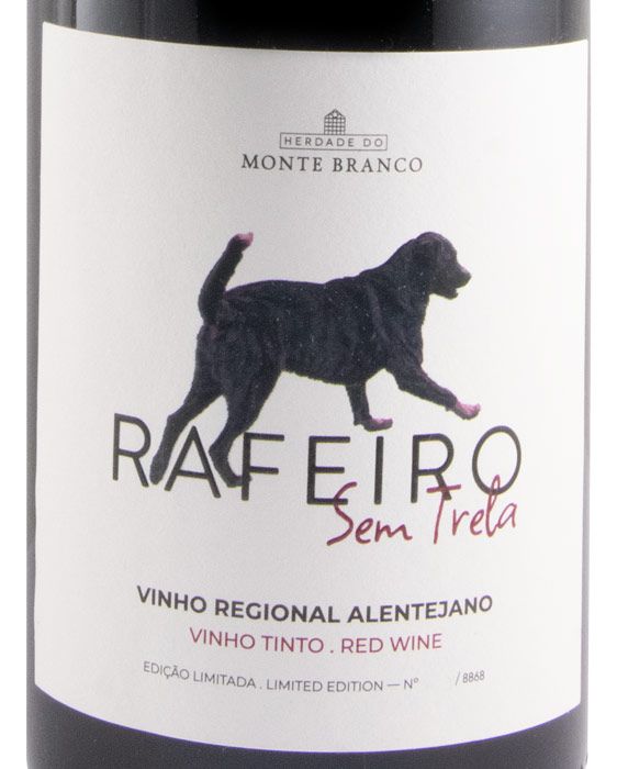2021 Herdade do Monte Branco Rafeiro Sem Trela Limited Edition red