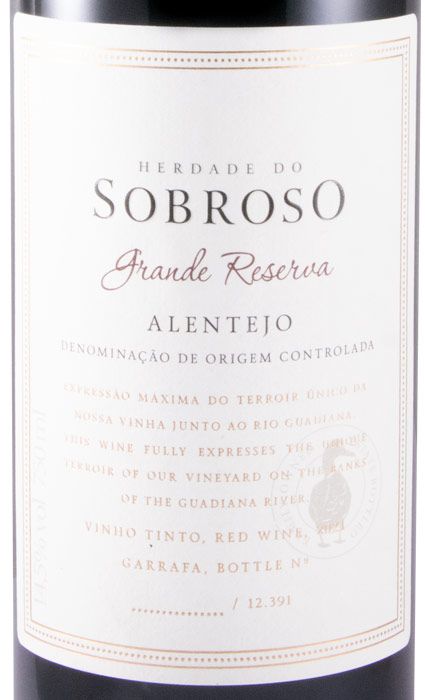 2021 Herdade do Sobroso Grande Reserva tinto