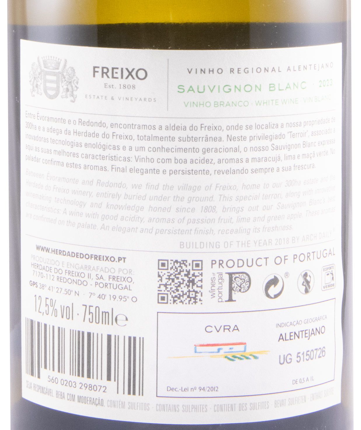 2023 Herdade do Freixo Sauvignon Blanc branco