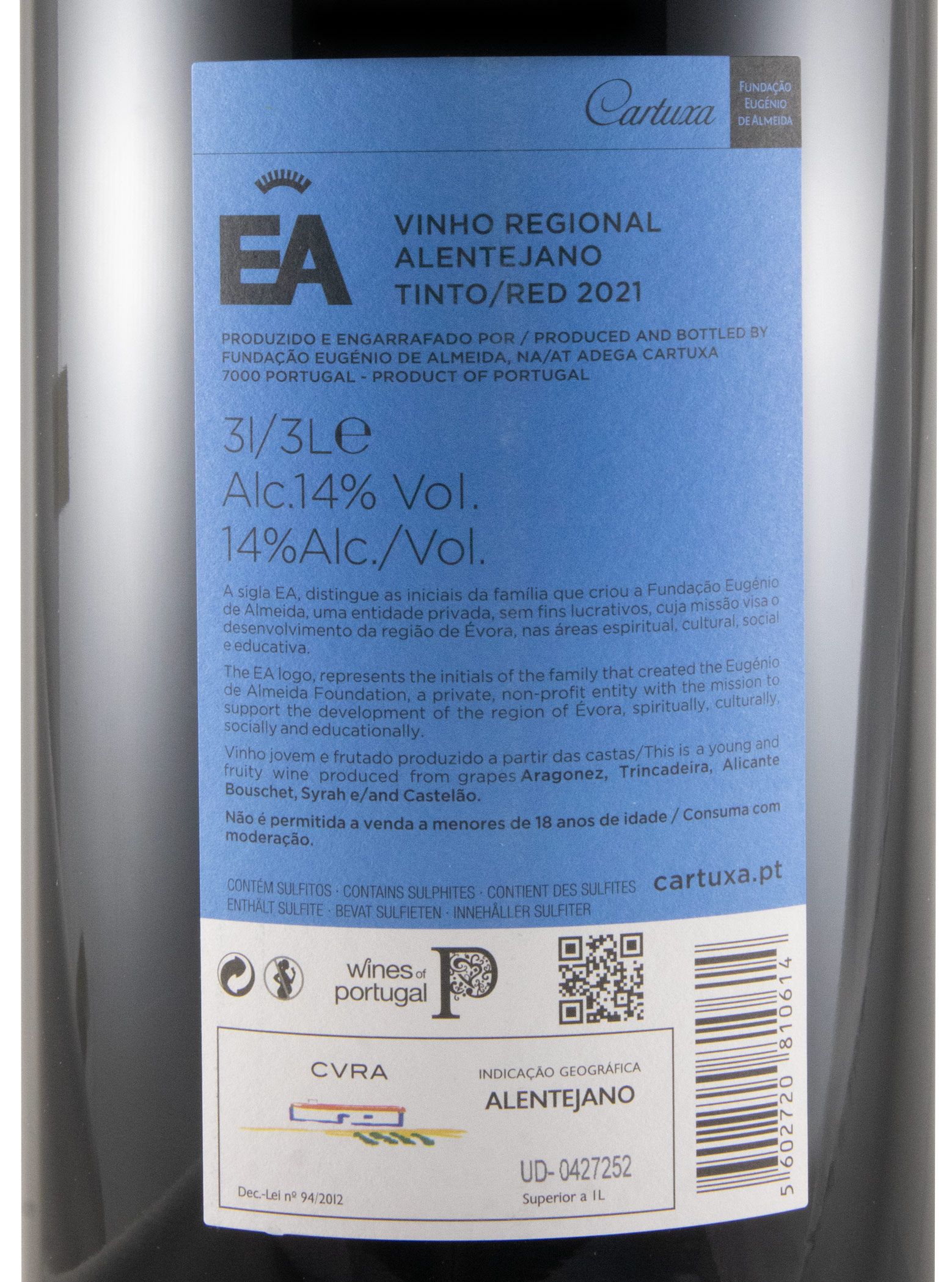 2021 Fundação Eugénio de Almeida EA red 3L