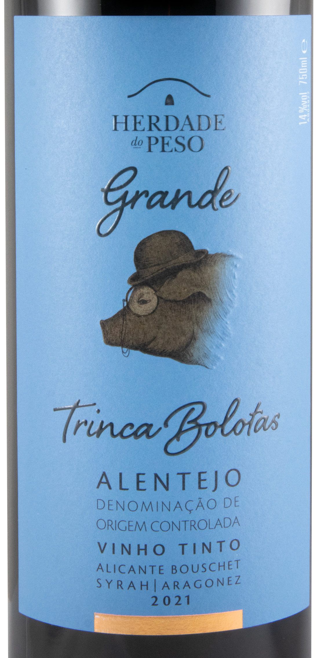 2021 Herdade do Peso Grande Trinca Bolotas red