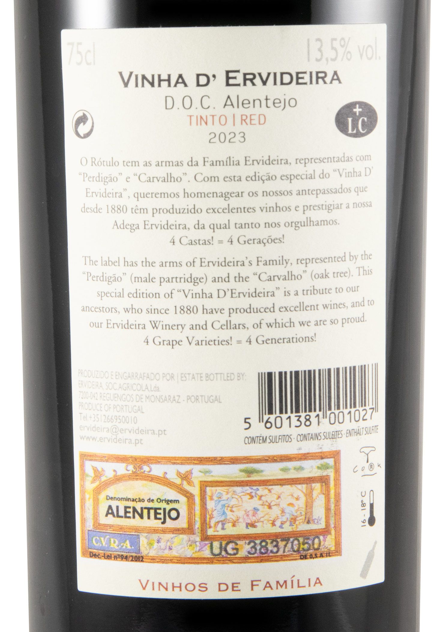 2023 Vinha D'Ervideira tinto