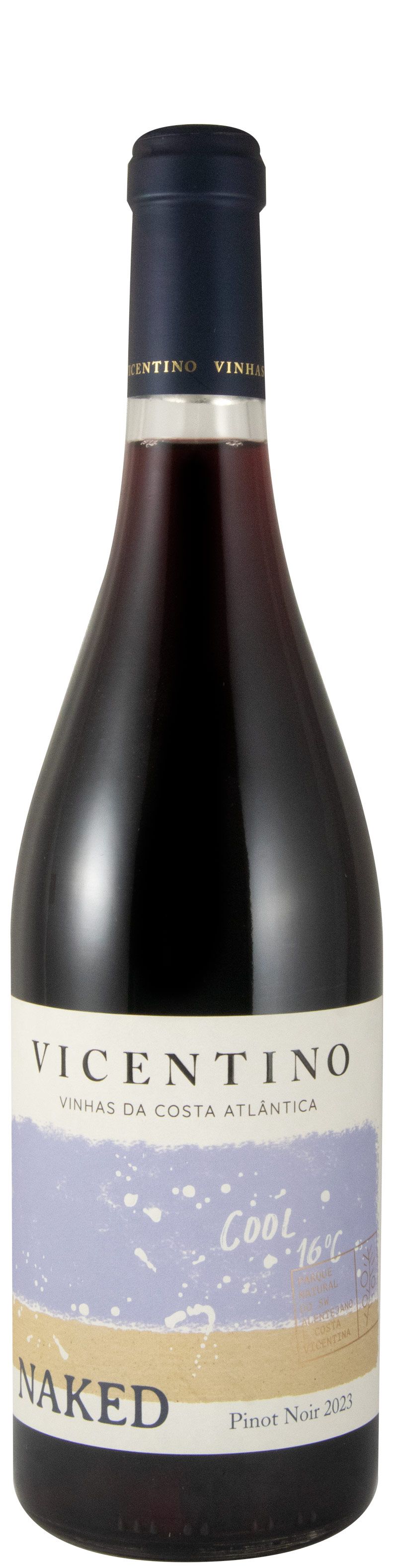 2023 Vicentino Naked Pinot Noir red