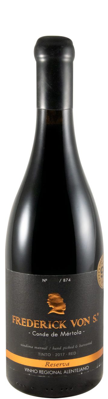 2017 Frederick Von S. Conde de Mértola Reserva organic red