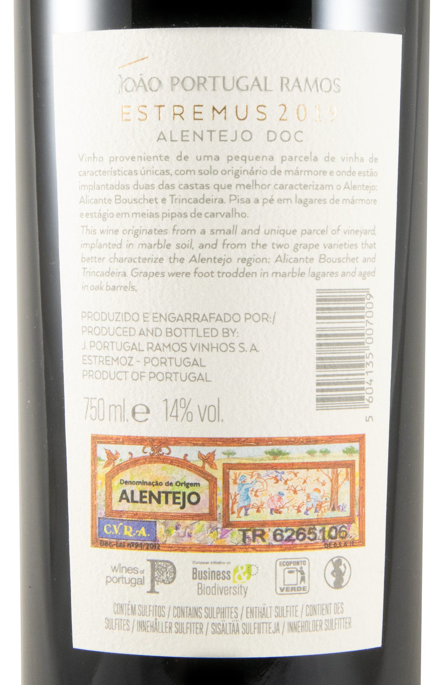 2019 João Portugal Ramos Estremus tinto