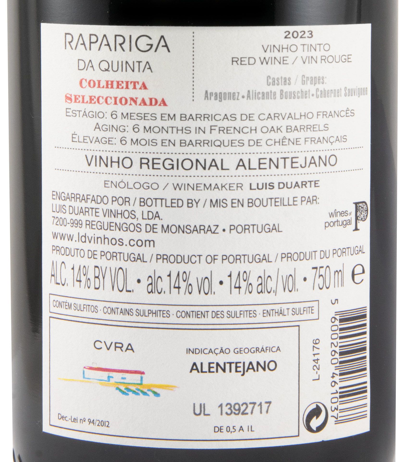 2023 Rapariga da Quinta tinto