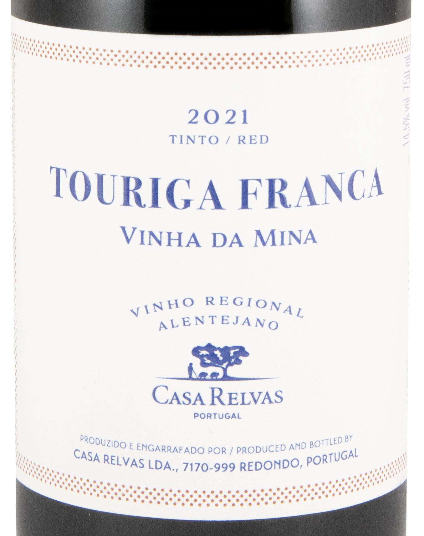 2021 Casa Relvas Vinha da Mina Touriga Franca tinto