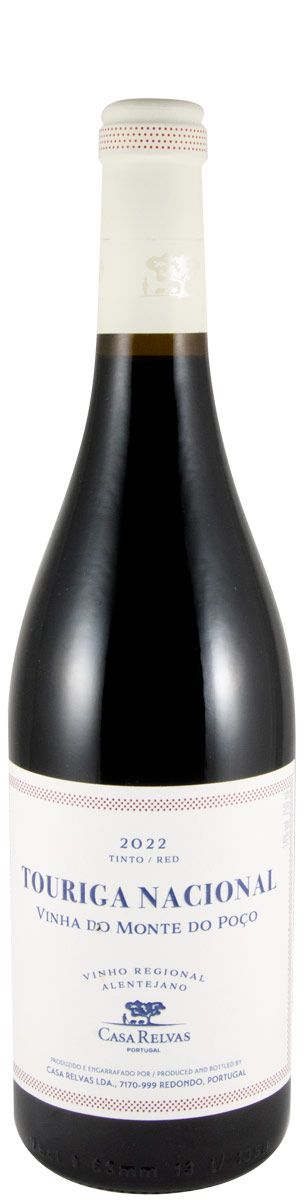 2022 Casa Relvas Vinha do Monte do Poço Touriga Nacional red
