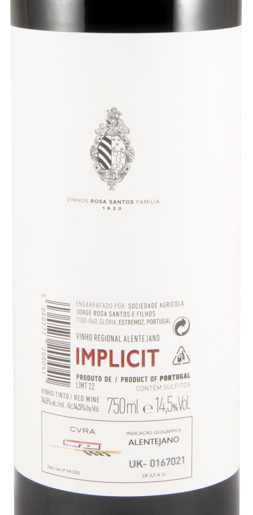 2022 Implicit tinto