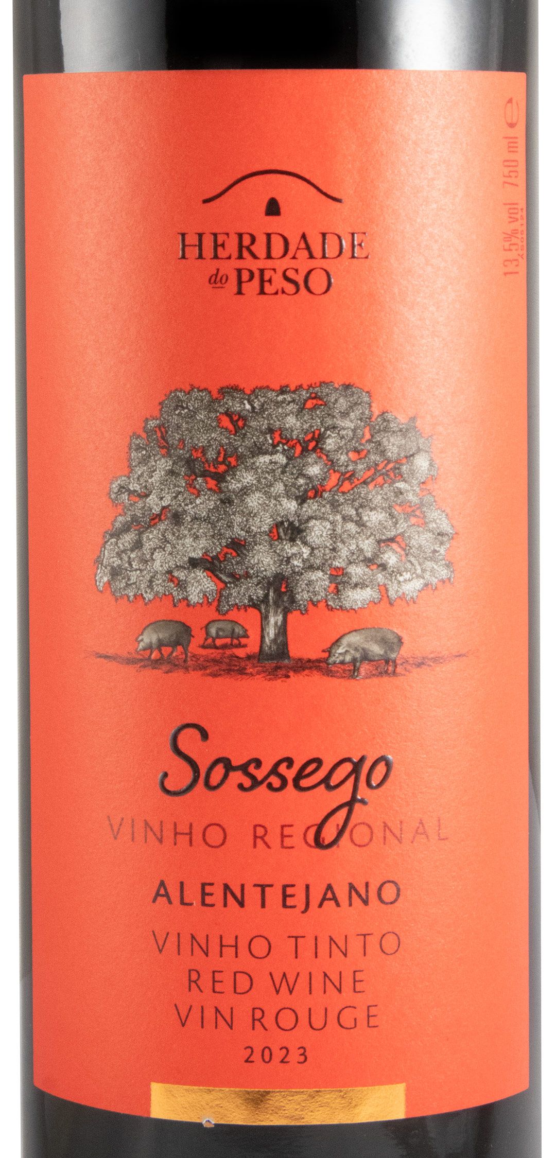2023 Herdade do Peso Sossego red