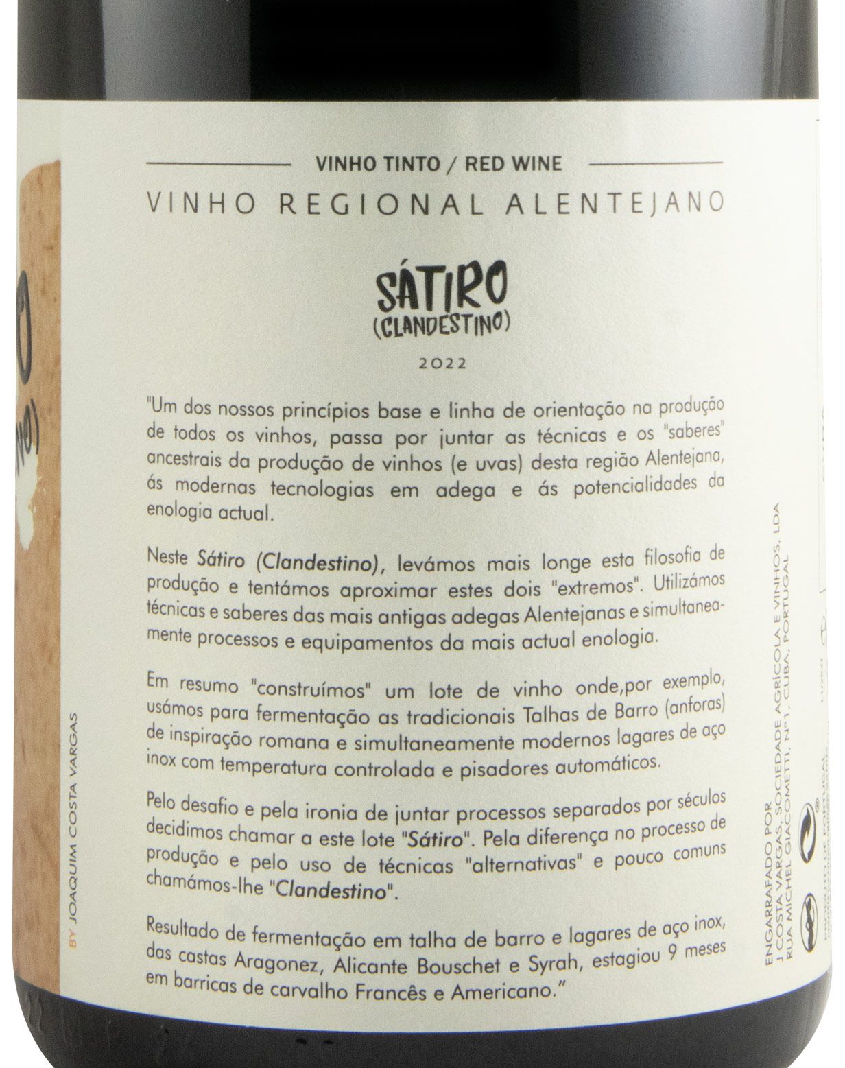2022 Sátiro Clandestino red