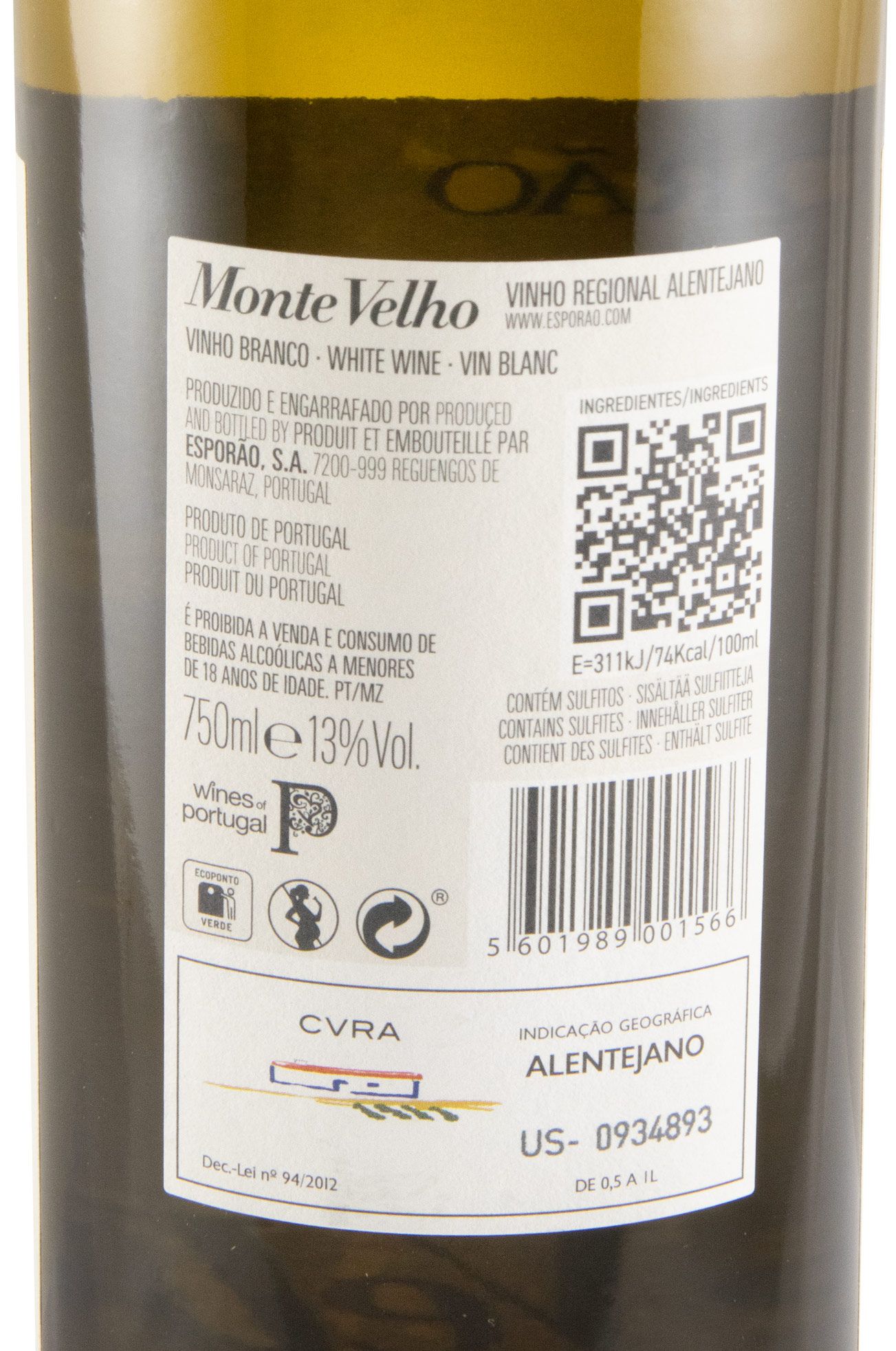 2024 Esporão Monte Velho white
