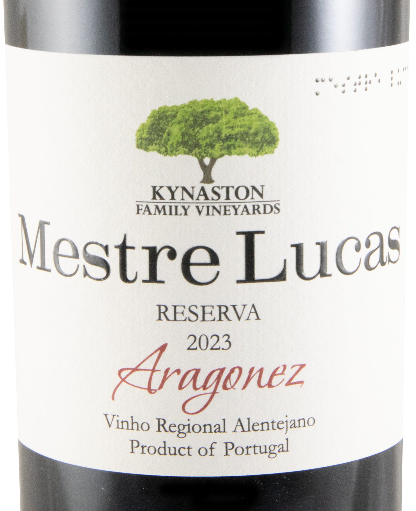 2023 Mestre Lucas Aragonez Reserva red