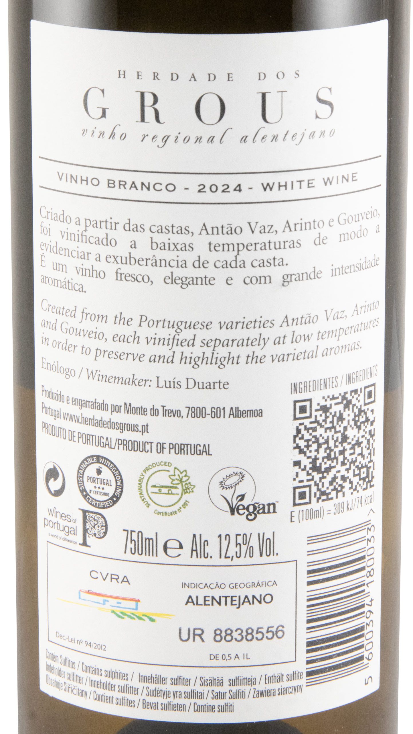 2024 Herdade dos Grous branco