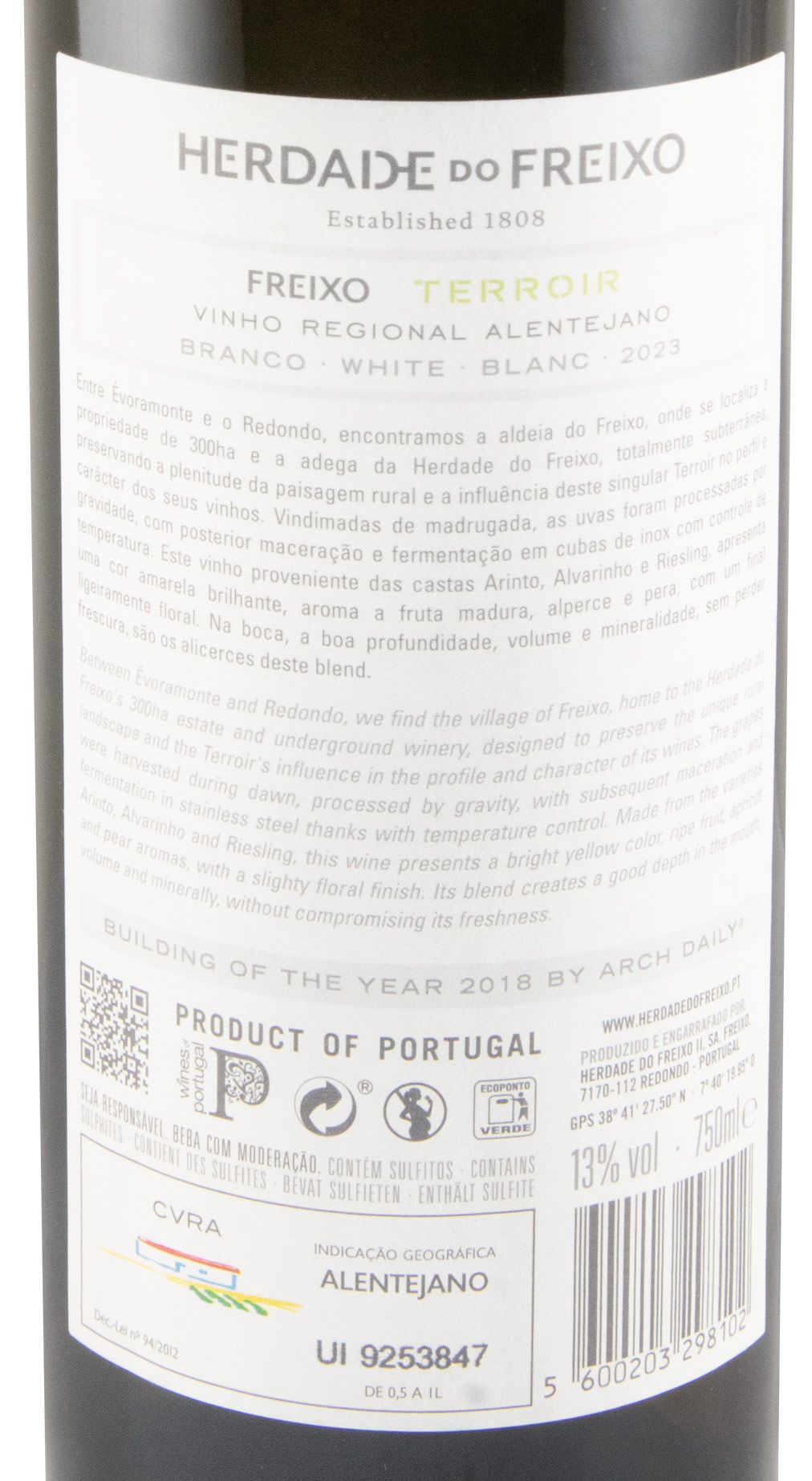 2023 Herdade do Freixo Terroir branco