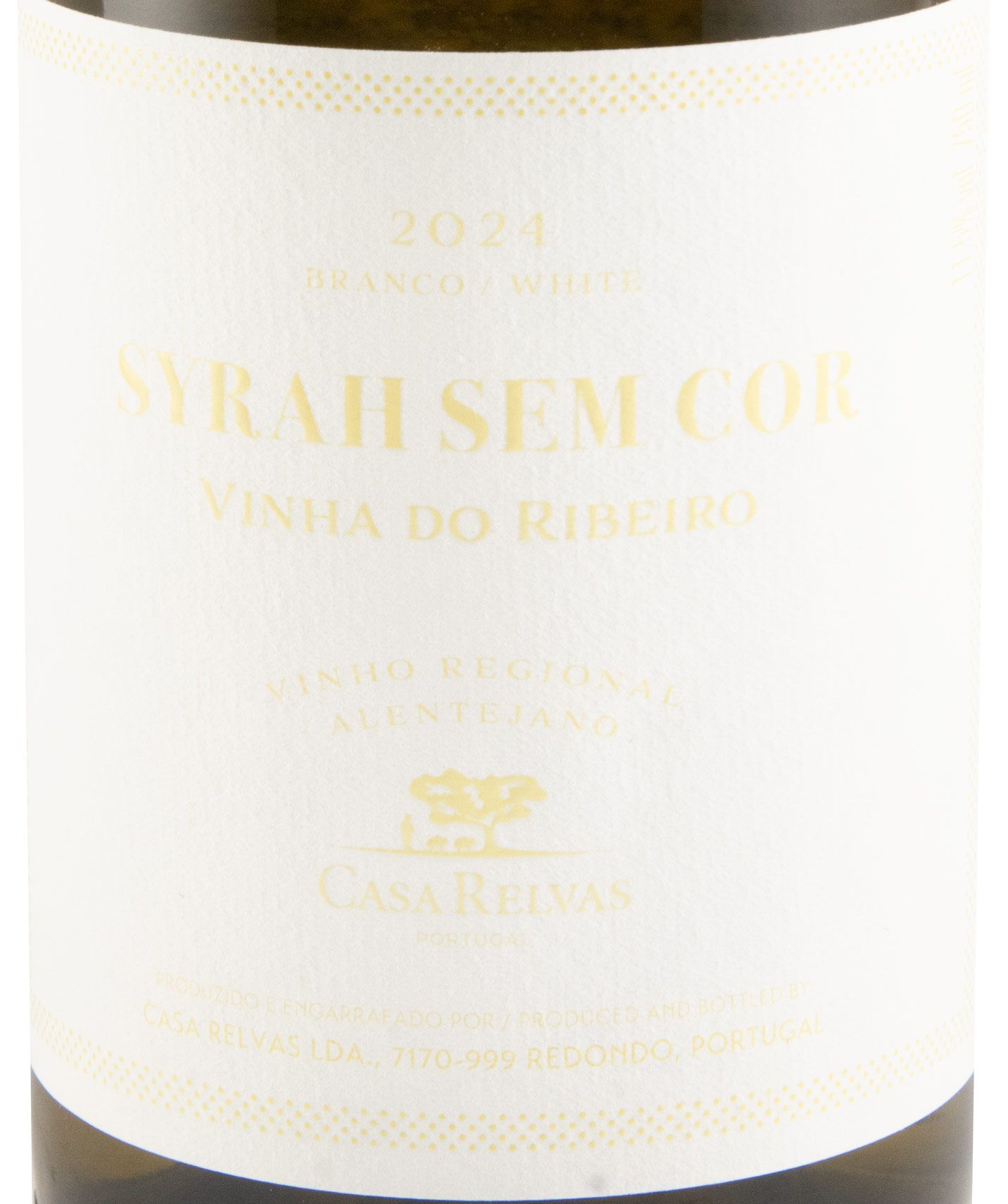 2024 Casa Relvas Syrah Sem Cor white