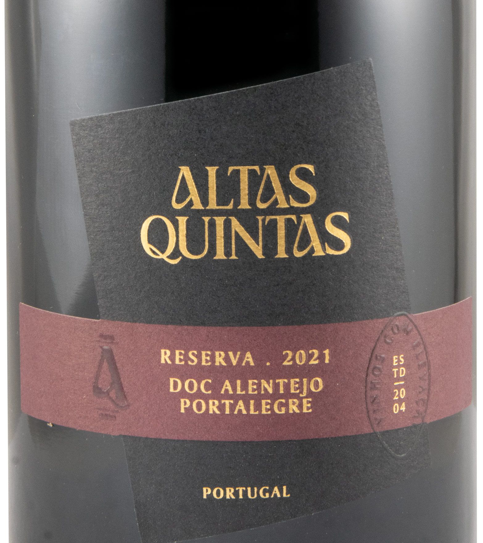 2021 Altas Quintas Reserva tinto