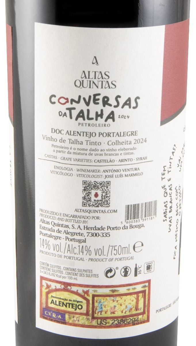 2024 Palhete Altas Quintas Conversas da Talha