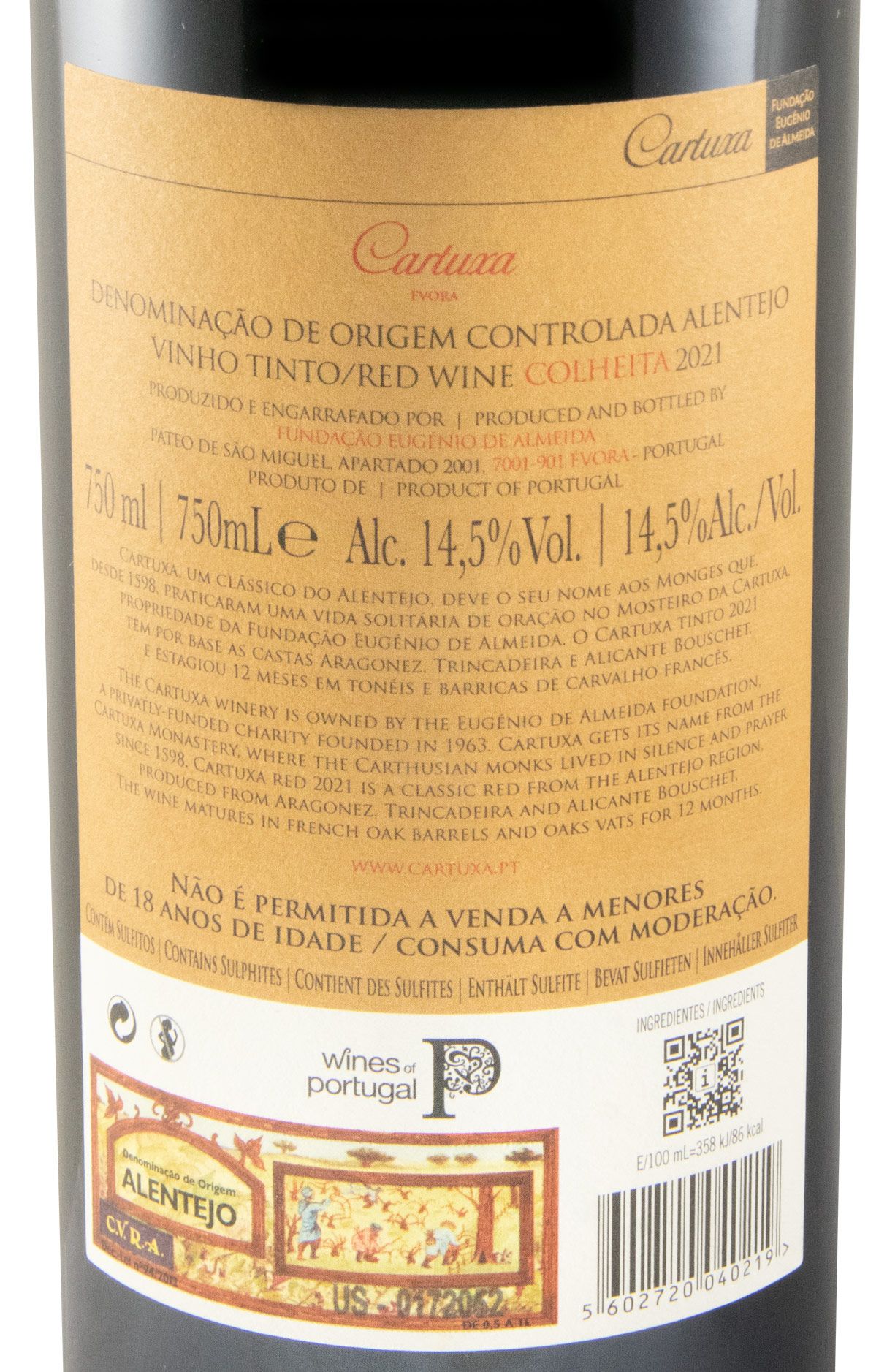 2021 Cartuxa red