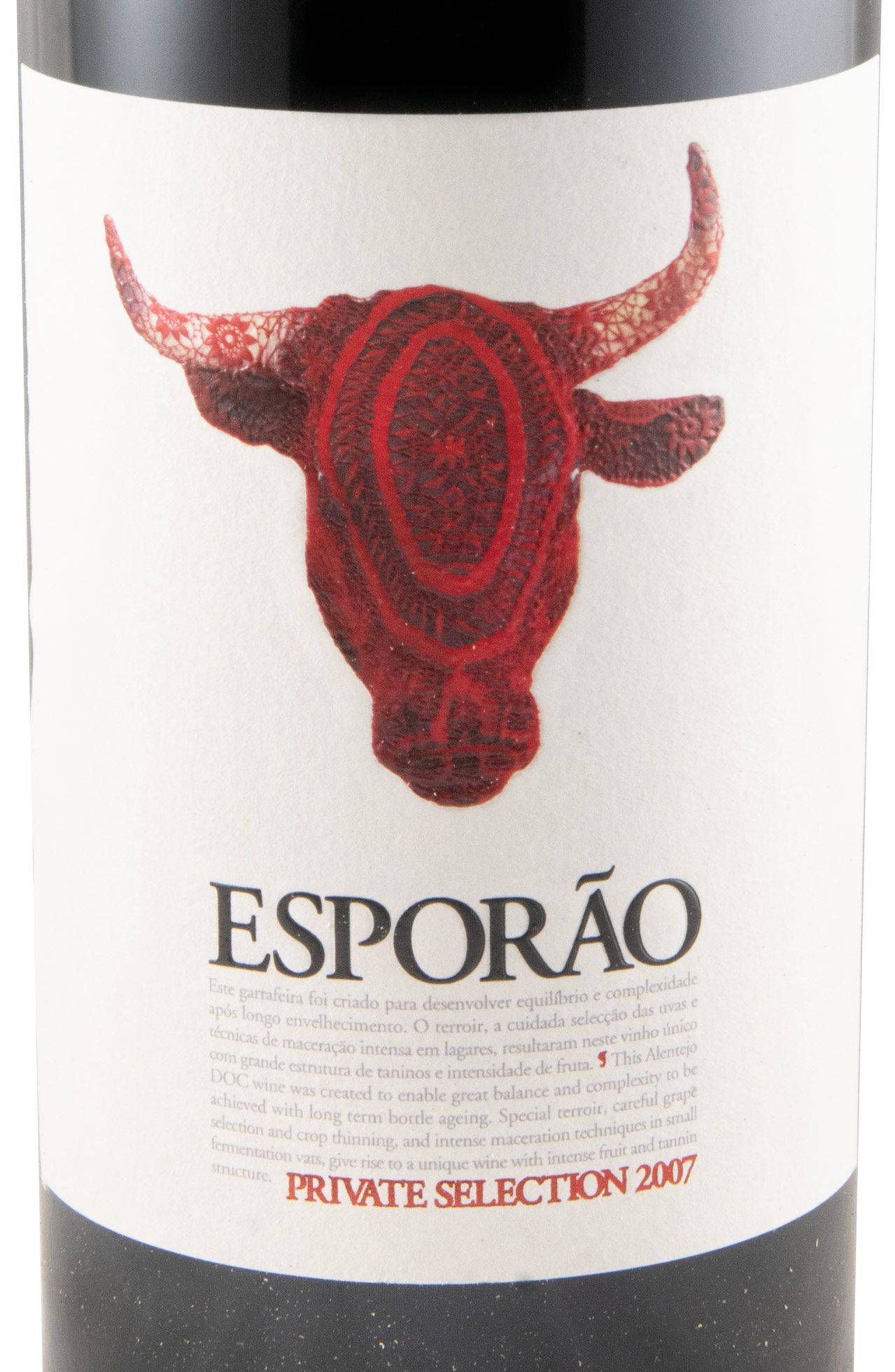 2007 Esporão Private Selection red